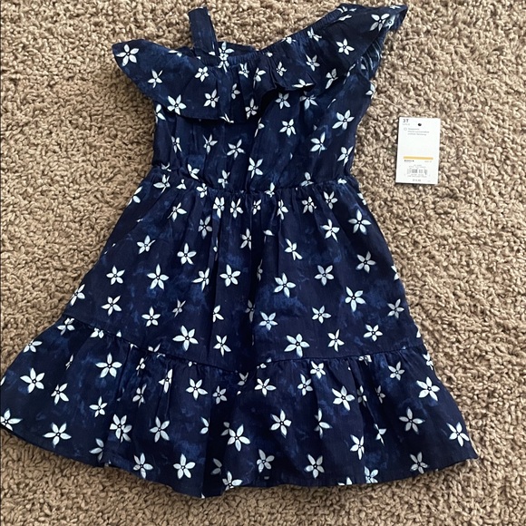 jumping beans Other - NWT Jumping Beans Navy Blue Floral Toddler Dress size 3T